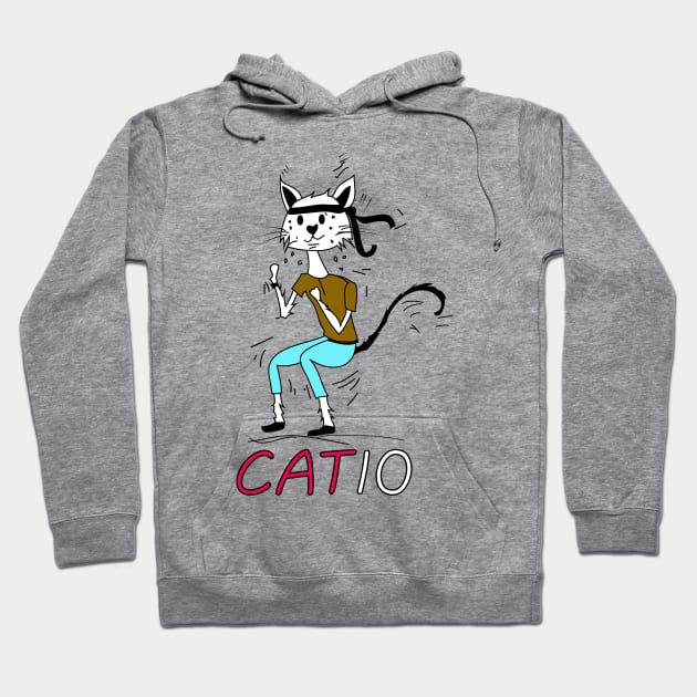 Funny cat - animals Hoodie by denissmartin2020